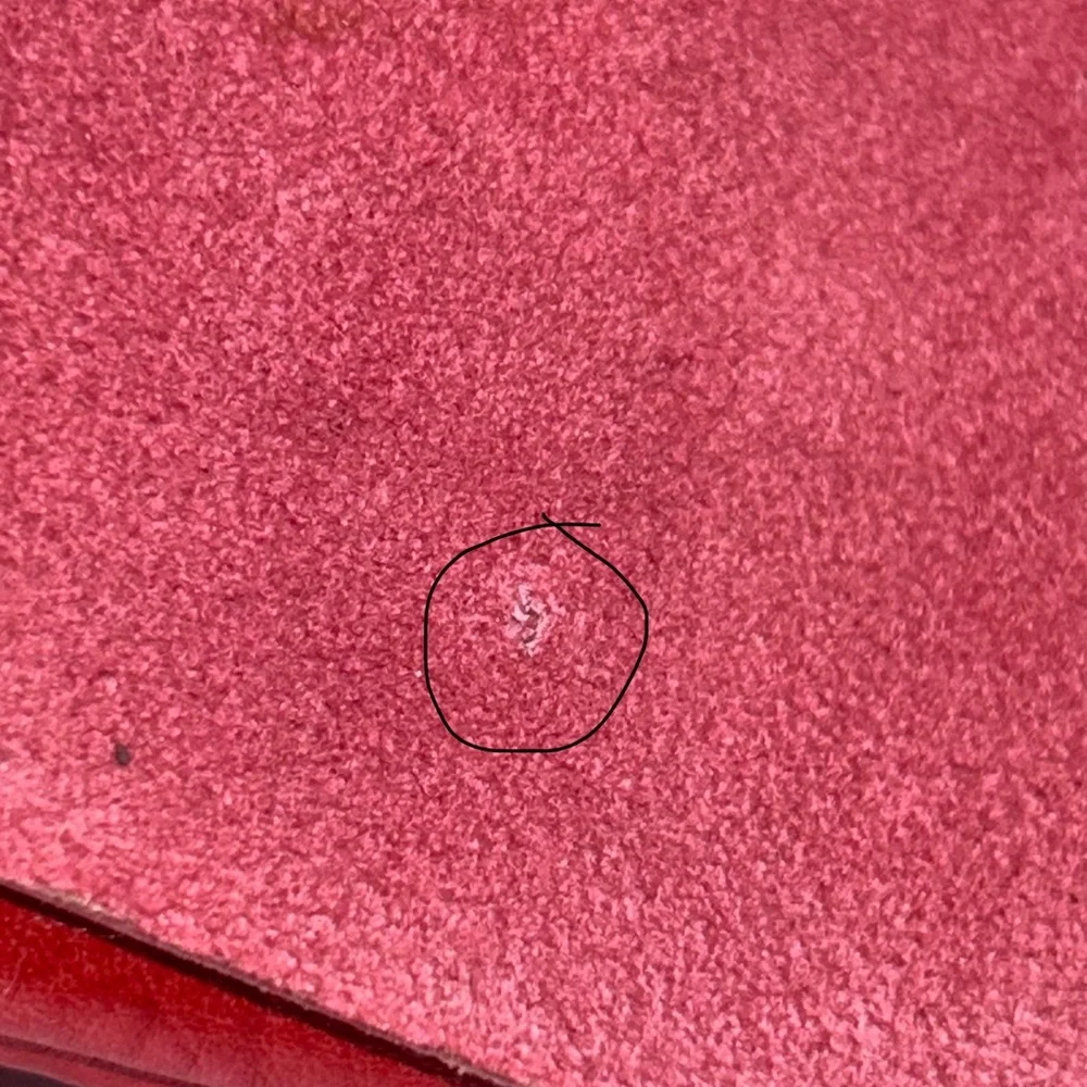 Free People Red Leather Wallet - Picture 8 of 9